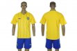 2012-2013 Sweden national team yellow jerseys home