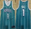 New Orleans Hornets #1 LaMelo Ball blue nba Jersey-XD