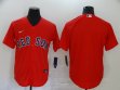 Nike Boston Red Sox blank red majestic baseball Jersey