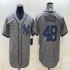 Nike New York Yankees #48 Anthony Rizzo Hemp gary baseball jerseys-BD