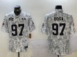 San Francisco 49ers #97 Nick Bosa Nike Arctic Camo 2024 Salute to Service Limited Jersey