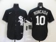 Nike Chicago White Sox #10 Yoan Moncada black majestic baseball jerseys