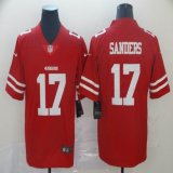 49ers #17 Emmanuel Sanders red nike Color Rush Limited Jersey