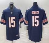 Nike Chicago Bears #15 Rome Odunze Navy Color Rush Limited Jersey