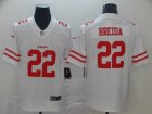 49ers #22 Matt Breida white nike Color Rush Limited Jersey 01