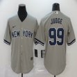 Nike New York Yankees #99 Aaron Judge gray majestic baseball Jersey