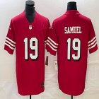 Men Nike 49ers #19 Deebo Samuel red Color Rush Limited Jersey 03