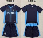 2025-2026 Marseille club navy skyblue soccer jerseys away
