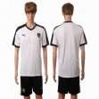 2016 Austria Team white soccer jersey away