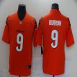 Nike Cincinnati Bengals #9 Joe Burrow orange Color Rush Limited Jersey-BD