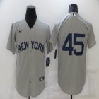 Nike New York Yankees #45 Gerrit Cole gray majestic baseball Jersey