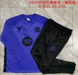2025-2026 Barcelona club blue black soccer uniforms with Long Trousers B25112