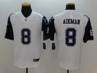 Dallas Cowboys #8 Troy Aikman Nike White Color Rush Limited Jersey