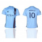 2019-2020 New York City #10 MORALEZ thailand version blue soccer jerseys home