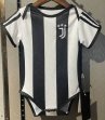 Juventus club black white soccer baby clothes home