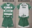 2025-2026 Santos Laguna club green white soccer jerseys home