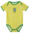 Brazil team yellow soccer baby clothes homeclothes home