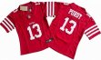 Women San Francisco 49ers 13# Brock Purdy red Nike Vapor F.U.S.E. Limited Jersey