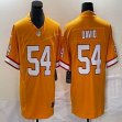 Nike Tampa Bay Buccaneers #54 Lavonte David Yellow throwback Color Rush Limited Jersey -BD