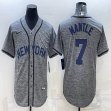 Nike New York Yankees #7 Mickey Mantle Hemp gary baseball jerseys-BD