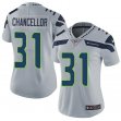 Women Seattle Seahawks #31 Kam Chancellor gray Color Rush Limited Jersey