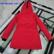 Women Canada Goose Down Chilliwack Bomber Hooded Warm Coat Fur Windbreaker parka 07-red 02