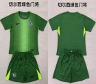 2025-2026 Chelsea Club green kid goalkeeper soccer jerseys