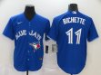 Nike Toronto Blue Jays #11 Bo Bichette Blue majestic baseball Jersey