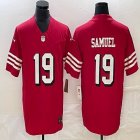 Nike 49ers #19 Deebo Samuel red Color Rush Limited Jersey -BD 03
