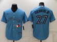 Nike Toronto Blue Jays #27 Guerredo Jr. skyblue majestic baseball jersey