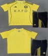 2025-2026 Riyadh victory club yellow black soccer jerseys home-GD
