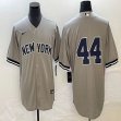 Nike New York Yankees #44 grey majestic baseball Jersey-BD