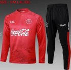 2024-2025 Napoli club red black soccer uniforms with Long Trousers B944