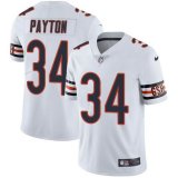 Nike Chicago Bears #34 Walter Payton white Color Rush Limited Jerseys