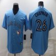 Nike Toronto Blue Jays #26 Matt Chapman skyblue majestic baseball Jerseys