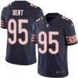 Nike Chicago Bears #95 Richard Dent dark blue Color Rush Limited Jerseys