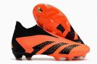 2023 Adidas Falcon precision Orange full knit High top FG football shoes without LACES