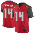 Tampa Bay Buccaneers #14 Ryan Fitzpatrick red Color Rush Limited jersey