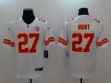 Nike Kansas City Chiefs #27 Kareem Hunt white Color Rush Limited Jerseys