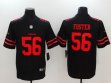 San Francisco 49ers #56 Reuben Foster nike black Color Rush Limited Jersey