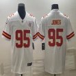 Nike Kansas City Chiefs #95 Chris Jones white Color Rush Limited Jersey-BD