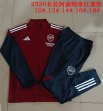 2025-2026 Arsenal club red blue kid Soccer jackets with Long Trousers E25196