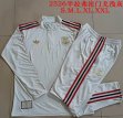 2025-2026 Flamengo club white soccer uniforms with Long Trousers B25129