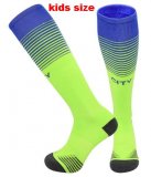 2025-2026 Manchester City club green kid soccer socks second away