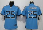 Women Nike San Titans 25 Jackson skyblue 2017 Vapor Untouchable Player jersey