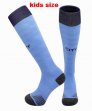 2025-2026 Manchester City club skyblue kid soccer socks home