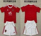 2025-2026 Al Ahly SC club red white jerseys home