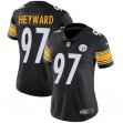 women Pittsburgh Steelers #97 Heyward Nike black Color Rush Limited Jersey