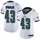 Women Nike Philadelphia Eagles #43 Darren Sproles white Color Rush Limited Jersey