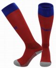 2025-2026 Paris Saint-Germain club red soccer socks second away